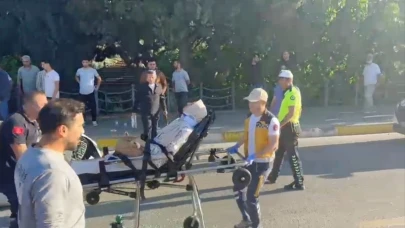 Aydın'da takla atan otomobildeki 5 kişi yaralandı