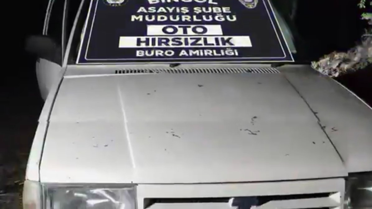 Bingöl’de oto hırsızları yakalandı