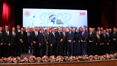 OMÜ’ye "Spor Dostu Kampüs" ünvanı