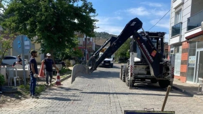 Yenipazar'da doğalgaz çalışmaları başladı