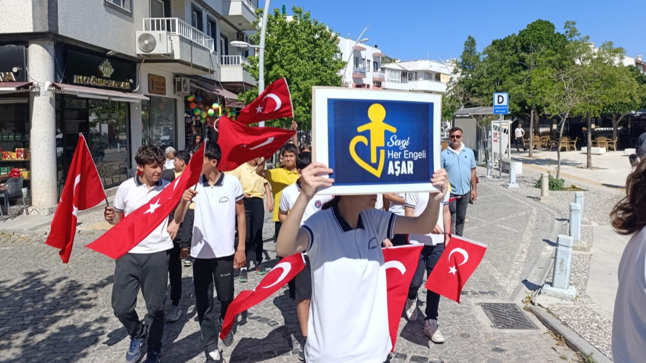 Datça’da Engelliler Haftası yürüyüş ile başladı