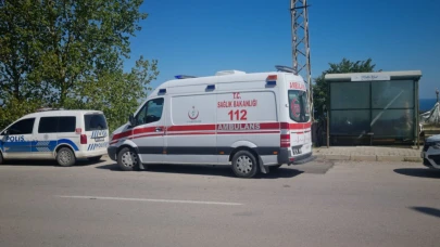 Sinop’ta üst geçitte intihar girişimi