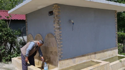 Kırsal mahallelere su deposu inşa ediliyor