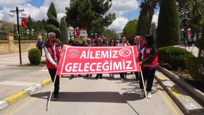 Yozgat’ta ‘Aile Yılı’ yürüyüşü düzenlendi