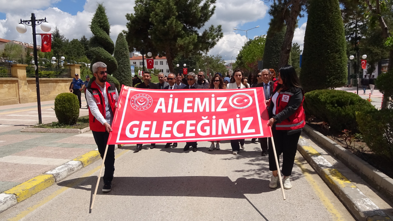 Yozgat’ta ‘Aile Yılı’ yürüyüşü düzenlendi