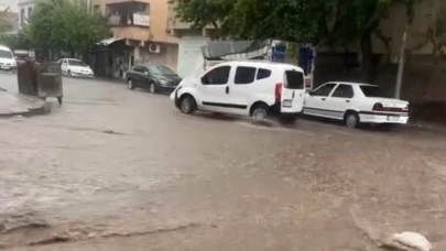 Siverek'te sel meydana geldi