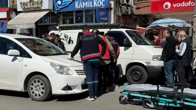 Otomobil ile motosiklet çarpıştı; 1 yaralı