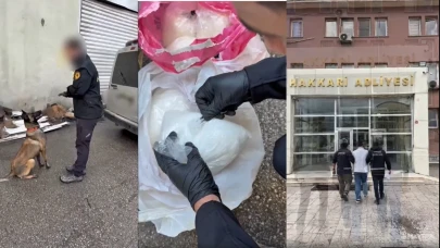 Hakkari'de 35 kilo uyuşturucu ele geçirildi