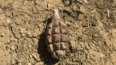 Ankara’da asırlık patlamamış el bombası bulundu