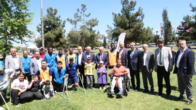 Özel çocuklara spor ve eğlence dolu festival