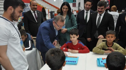 Kars'ta 500 öğrencinin şampiyonluk yarışı