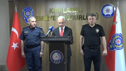 Kırklareli'nde 20 şüpheli insan kaçakçılığından tutuklandı