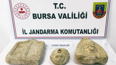Jandarmadan tarihi eser operasyonu: 2 gözaltı