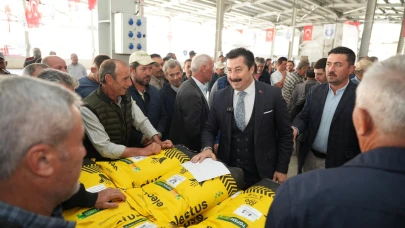 Yenişehir Belediyesi'nden çiftçiye tarihi destek