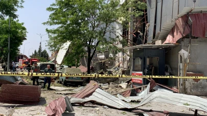 Halı fabrikasındaki patlamada 7 kişi yaralandı