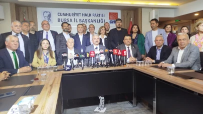 CHP Bursa'dan gündem değerlendirme toplantısı