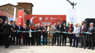 Talas’ta Türkçe Sokağı açıldı