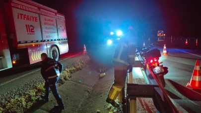 Balıkesir'de motosiklet kazası! 1 ölü
