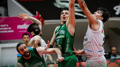 Bursaspor 86-95'lik skorla Aliağa Petkimspor'u mağlup etti!