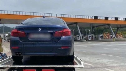 Bursa'da usulsüz çakar kullanan sürücüye ceza yağdı!