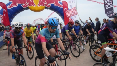 İlkadım Gran Fondo Bisiklet Yarışları, 494 sporcunun katılımıyla start aldı
