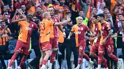 Aslan tarih yazdı! 5'inci yıldız Galatasaray’ın!