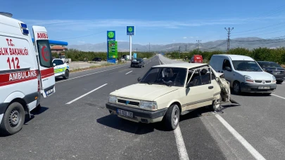 Malatya’da iki otomobil çarpıştı: 4 yaralı