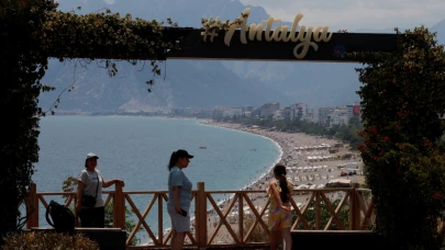 Antalya'da güzel havanın tadını böyle çıkardılar