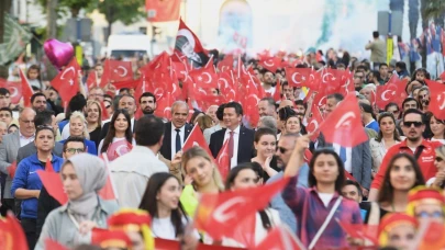 Başkan Aydın: "Atatürk’ün gösterdiği yolda; 106 yıldır inançla, kararlılıkla yürüyoruz"