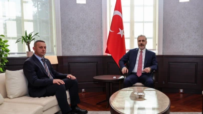 Bakan Fidan'dan Ahmedin Şkriyel'e ziyaret!