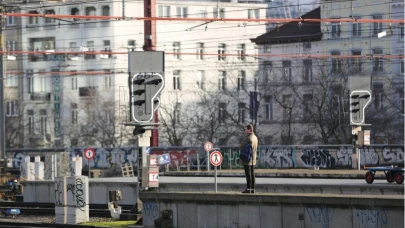 Belçika'da kamu çalışanları greve gitti