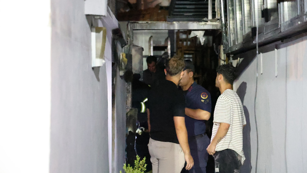Muğla’daki restoranda çıkan yangın söndürüldü