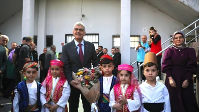 Minikler Kuran kursu mezuniyet sevinci yaşadı