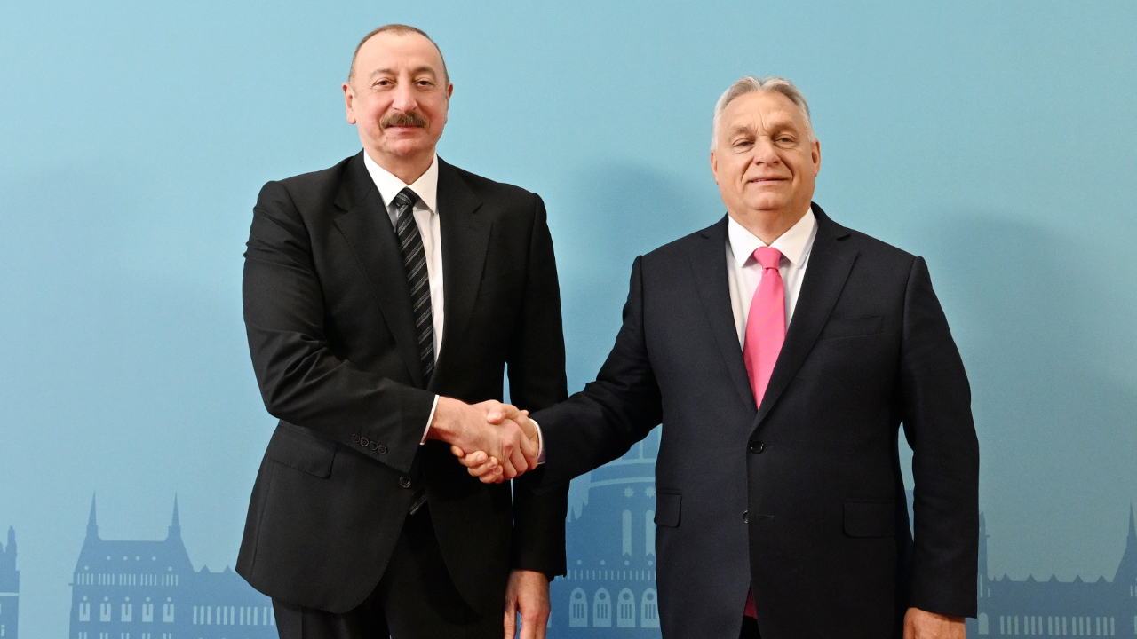 Aliyev, TDT Zirvesi'ne katılmak üzere Varkert Bazar'da