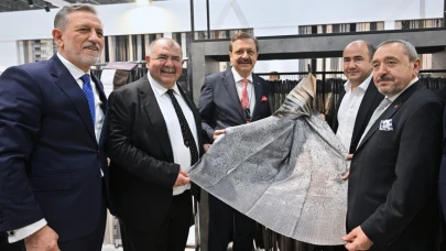 TOBB Başkanı Hisarcıklıoğlu'ndan HOMETEX Fuarı'na tam not