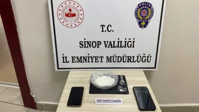 Sinop'ta uyuşturucu operasyonu: 2 tutuklama