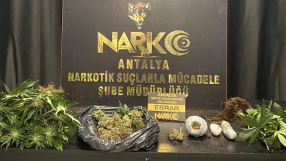 Antalya'da bir haftada 17 zehir taciri tutuklandı