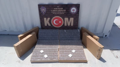 Aydın’da 51 bin adet doldurulmuş makaron ele geçirildi