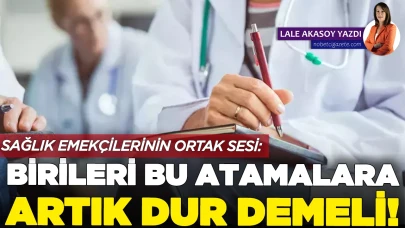 “Uyarıyoruz! Bu yapılanma çok tehlikeli bir hal almakta...”
