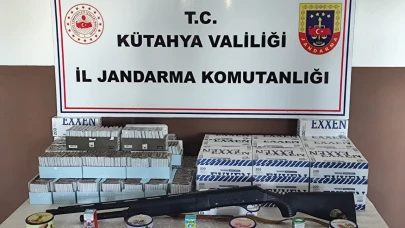 Kütahya’da kaçak sigara operasyonu