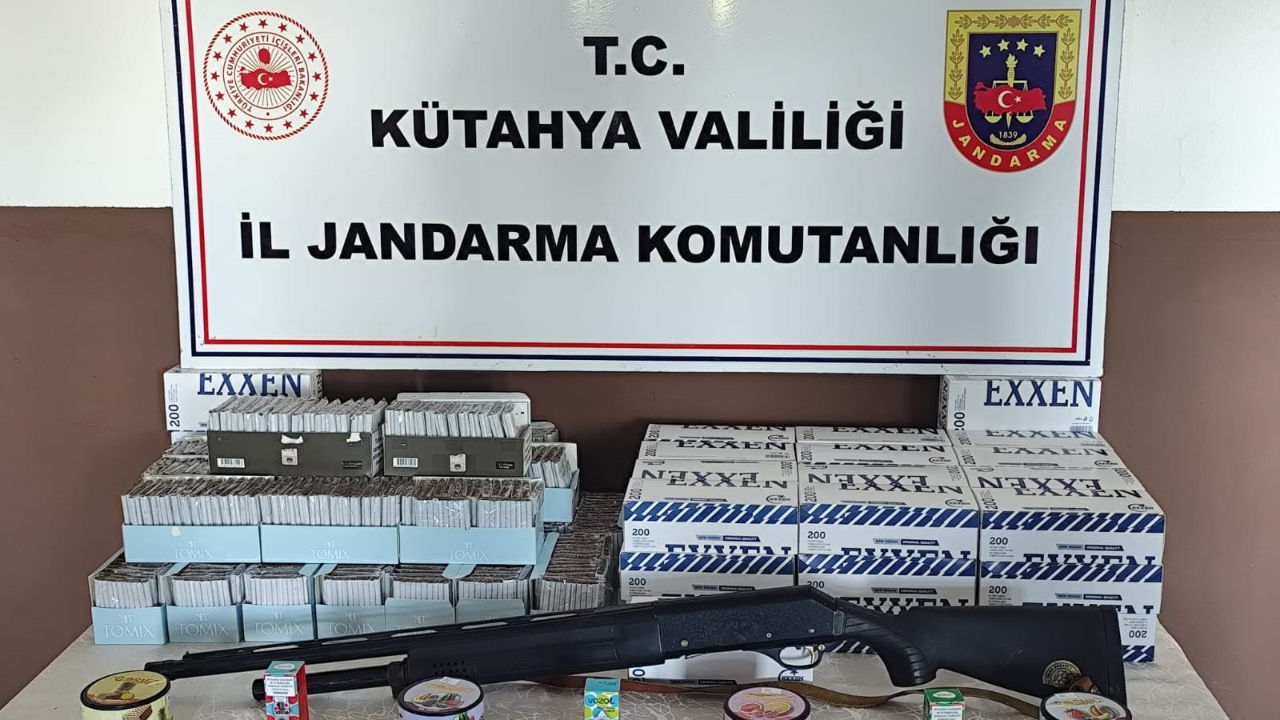 Kütahya’da kaçak sigara operasyonu
