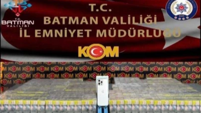Batman'da kaçakçılık operasyonu!