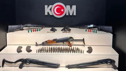 Sosyal medyada silah paylaşımı yapanlara operasyon
