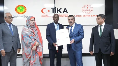 Bakan Tekin Moritanya Başbakanı Djay ile bir araya geldi