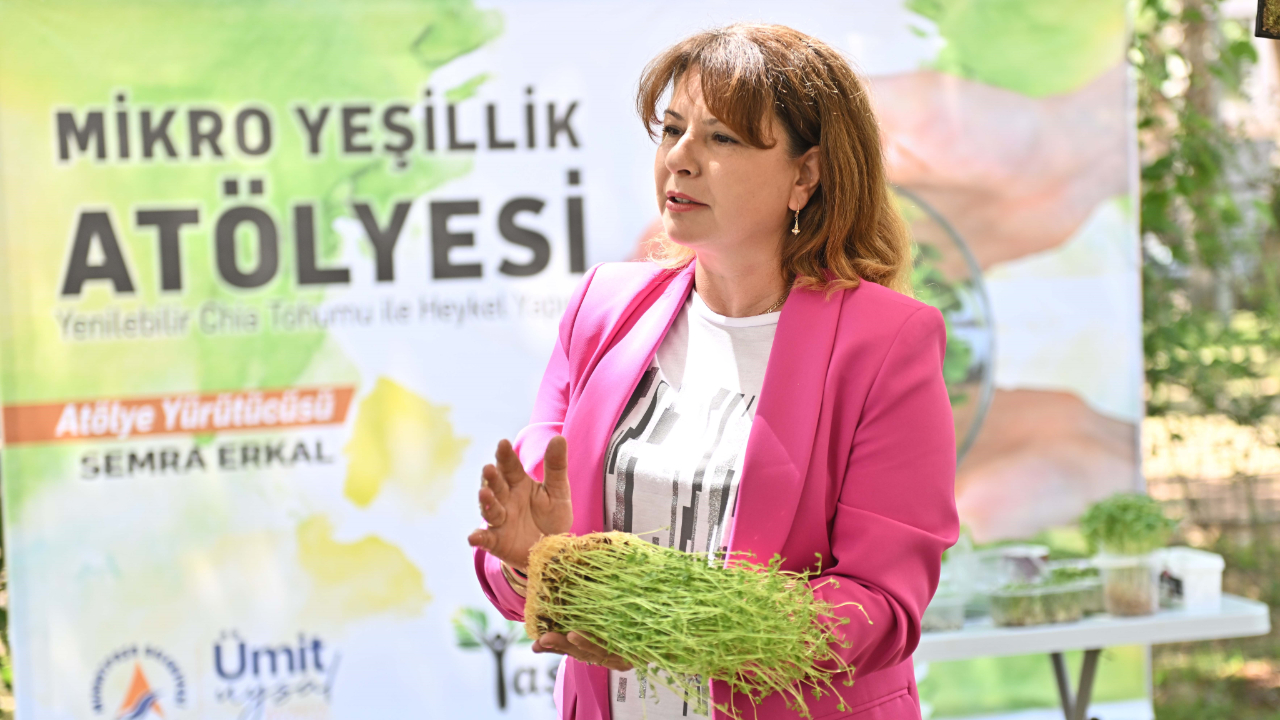 Heykeller yeşerdi, minyatür bahçeler ortaya çıktı
