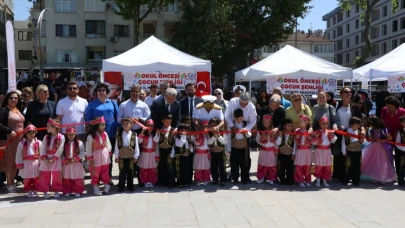 Yalova Okul Öncesi Şenliği renkli görüntülere sahne oldu