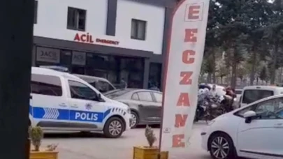 Amasya'da özel hastanede korku dolu anlar!