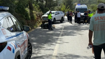 Bodrum'da feci kaza: 1 ölü, 1 yaralı