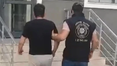 İzmir'de haklarında kesinleşmiş hapis cezası bulan 2 kişi yakalandı