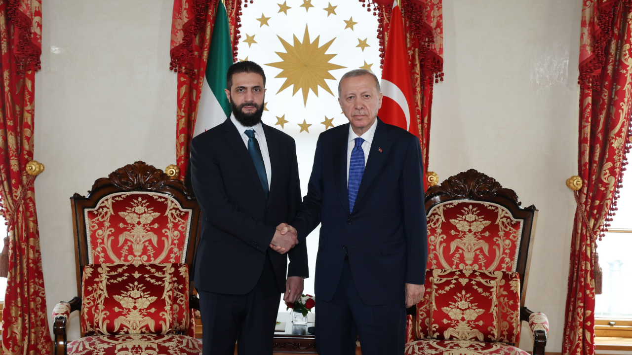 Cumhurbaşkanı Erdoğan Suriye Devlet Başkanı Ahmed Şara ile görüştü